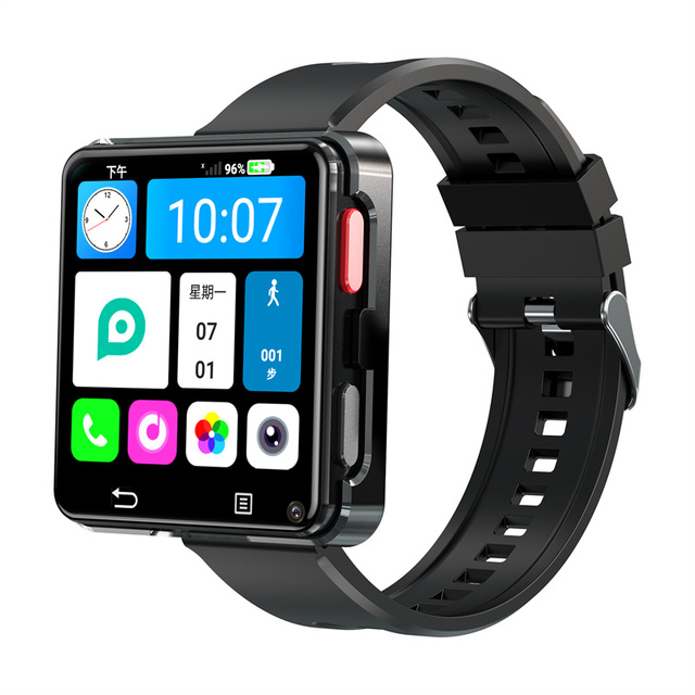 Top Quality Android 11 System 2.64Inch Screen 4G Full Netcom Smart Watch 500W Dual Camera Sim Card Smartwatch 2025 for Women Men