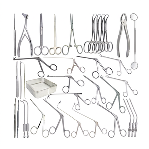 Ensemble complet d'instruments FESS réutilisables pour la chirurgie des sinus ORL, instruments chirurgicaux de haute qualité en acier inoxydable et titane MOL - Product Image 1
