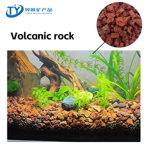 Gerades Poröses Vulkangestein aus Basalt, Rotes Vulkangestein für Aquarienfiltration - Product Image 6