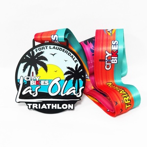 Medal Manufacturer Wholesale Cheap Design Blank Zinc Alloy 3D Gold Award Marathon Running Custom Metal Sport Medal - Product Image 2