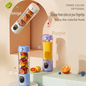 Nuevo Exprimidor Digital de 350 ml con Pantalla Digital, Vaso Portátil Inalámbrico para Jugos, Licuadora Eléctrica Multifunción para Frutas y Verduras con Correa - Product Image 2