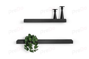 Scaffale Moderno in Acciaio Regolabile in Altezza da Pavimento o Parete per Soggiorno, Corridoio, Libreria - Product Image 4