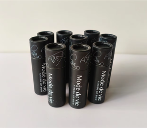 หลอดกระดาษคราฟท์ธรรมชาติบรรจุภัณฑ์แบบกำหนดเองหลอดลิปบาล์มแบบดันขึ้นย่อยสลายได้100% ได้5กรัม - Product Image 4