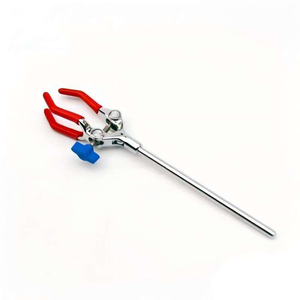 Support <span class=keywords><strong>de</strong></span> bécher multifonction à trois doigts en acier inoxydable pour utilisation en laboratoire - Product Image 2