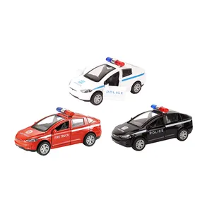 Pull Back Police Die Cast Metal And Alloy Metal Car Toy Model 1:32