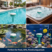 Moniteur de qualité de l'eau intelligent sans fil 8-en-1 amélioré 2026 – Testeur de pH, TDS, EC, ORP, sel, chlore et température pour piscine, spa, bain à remous, bassin à poissons
