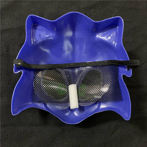 หน้ากากป้องกันใบหน้าสำหรับปาร์ตี้ฮาโลวีนหน้ากากเม่นสีน้ำเงิน - Product Image 4