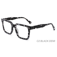 5521 Monture optique carrée en acétate de haute qualité, lunettes faites à la main, montures de lunettes en acétate