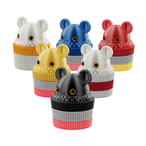 Custom 3D Plastic Mouse Shape 3Layer <b>Herb</b> Grinder Manual Storage <b>Box</b> - Product Image 4