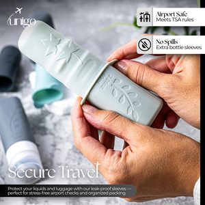 Ensemble de bouteilles de <span class=keywords><strong>voyage</strong></span> en silicone pliables à trois couches de haute qualité, 30 pièces, anti-fuite, essentiel pour les voyages d'affaires - Product Image 3