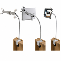 Support de lampe de table en acier de qualité médicale tuyau flexible à col de cygne tube serpent universel pièces de lampe de bras personnalisées certifiées RoHS