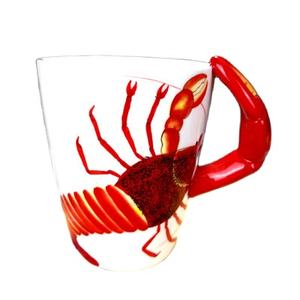 Tazze in Ceramica Creative a Forma <span class=keywords><strong>di</strong></span> Animali 3D, Design Balena/Aragosta/Cavalluccio Marino/Camaro/Ottopio/Pinguino, Disponibili all'Ingrosso - Product Image 2