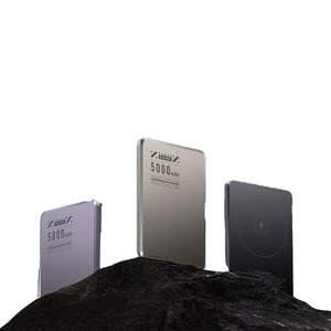Chargeur solaire portable, meilleur chargeur de voiture magnétique sans fil 5000mAh 10000mAh - Product Image 2