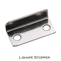 Support métallique en L à 90 degrés pour meuble, mini-support pour porte d'armoire et tiroir