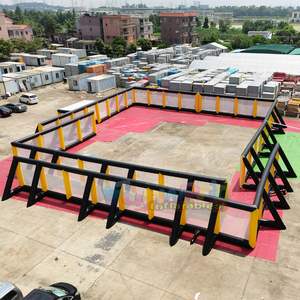 Campo de paintball inflable móvil, carpa gigante inflable para juegos deportivos, para niños y adultos, juegos de CS - Product Image 5