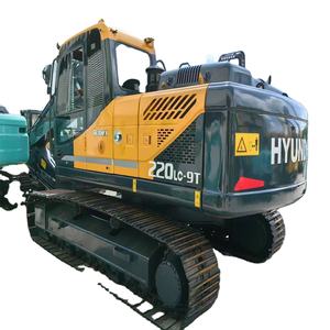 Hyundai Machine de terrassement d'occasion 220lc-9T machine de construction d'ensacheuse d'excavatrice à vendre - Product Image 1
