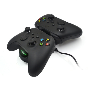 Soporte de cargador doble a <span class=keywords><strong>precio</strong></span> de fábrica para controlador <span class=keywords><strong>Xbox</strong></span> <span class=keywords><strong>Series</strong></span> <span class=keywords><strong>S</strong></span> Soporte de plástico Indicador de luz de cable tipo C Comunicación por cable - Product Image 5