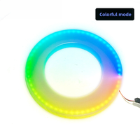 Feux avant LED 18 en 1, bande lumineuse LED acrylique cachée, 256 couleurs, lampe décorative ambiante pour voiture
