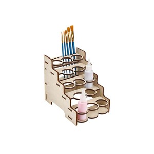 Органайзер для красок, стеллаж для хранения наборов, акриловый контейнер для красок, стеллаж для хранения кистей и красок - Product Image 2