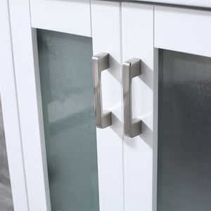 Meuble-lavabo de salle de bain haut de gamme de 24 pouces avec vasque en céramique et caractéristiques résistantes à l'eau - Product Image 5