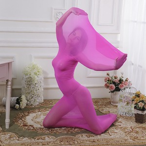 Juguetes sexuales, bondage asistido por SM, medias transpirables dobles sin costuras, saco de dormir, body unisex de cobertura total. - Product Image 2