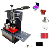 Machine d'impression manuelle à domicile pour jouets, stylos, bouteilles, cosmétiques, masques, avec impression 1 couleur et petits logos