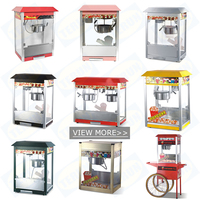 Bouilloire électrique commerciale à double pot de 16oz Machine à pop-corn au caramel Capacité de 16 onces Produit industriel neuf d'occasion à prix compétitif