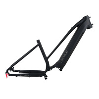 Cadre de vélo de montagne BMX à assistance électrique EC1 avec boîtier de batterie moteur Bafang Dérailleur avant à vitesse unique