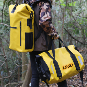 Bolso de lona de alta calidad, bolsa seca con tira reflectante, logotipo personalizado, equipaje impermeable para viaje y deportes, bolsa de gimnasio - Product Image 6