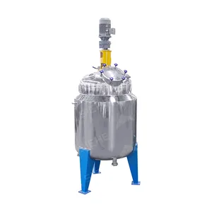 Paint industrial chemical stainless mixing tank with agitator