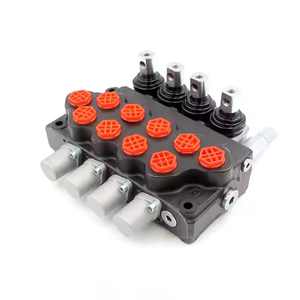 Vanne directionnelle monobloc à 4 bobines SD5-G38, en acier, fabriquée par une entreprise de matériel hydraulique - Product Image 3