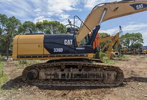 High quality 36 Tons Crawler Used Cat336D Medium Excavator with Rubber Truck guaranteed Sufficient stock on hand - Product Image 2