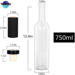 Botella de Vidrio Negra Oslo para <span class=keywords><strong>Vodka</strong></span> de 200ml, 375ml, 500ml, 700ml, 1000ml y 750ml, Personalizable, Ideal para Fiestas y Regalos - Product Image 6