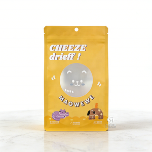 Sachet personnalisé pour aliments pour animaux de compagnie, imprimé, en aluminium, à fond plat, pour croquettes pour chiens, avec fermeture éclair durable - Product Image 5