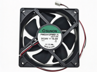Kipas Pendingin Aksial DC 120mm 24V 190CFM PMD2412PMB1-A Kipas Bantalan Bola Ganda untuk Catu Daya