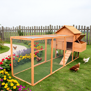 SDC023XL en çok satan açık ahşap hayvan <span class=keywords><strong>Pet</strong></span> malzemeleri ürünleri ekstra büyük Run sıcak satış ahşap tavuk kümesi - Product Image 1