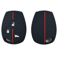 Étui en silicone pour clé de voiture renault Trafic clio Duster Logan Dacia Sandero pour Nissan Terrano Almera
