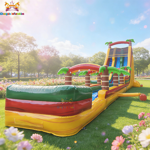 Les jeux gonflables sont un succès commercial pour les enfants et les adultes. Les toboggans aquatiques gonflables sont très populaires et offrent beaucoup de plaisir. - Product Image 3