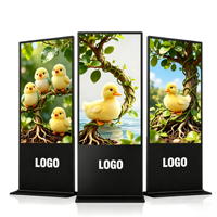 Reproductor de Publicidad Digital de Bajo Consumo Energético, con Pantalla LCD de 43/49/50/55/65 Pulgadas, Antideslumbrante, para Elevador