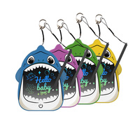 Tablette d'écriture numérique LCD pour enfants en forme de requin, alimentée par piles, vente en gros d'électronique, modèle P-State à cristaux liquides, très demandée
