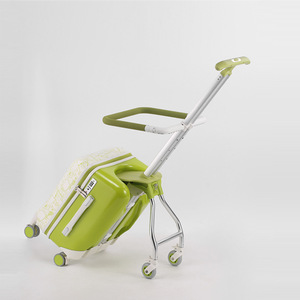 Valise à roulettes pour enfant, bagage à main enfant, valise enfant à cheval avec roues silencieuses pour les voyages - Product Image 1