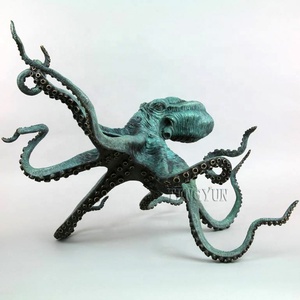 Escultura de <span class=keywords><strong>Pulpo</strong></span> Gigante de Bronce, Estilo Kraken, <span class=keywords><strong>para</strong></span> Decoración, de Strand of Life - Product Image 1