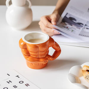 יצירתי 330 מ "ל צורה גוף גוף גוף חזק שרירים קרמיקה ספל - Product Image 2