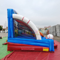 Le plaisir ultime pour les enfants et les adultes : défi de carnaval de tir à la cible, jeux sportifs gonflables 3-en-1