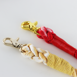 Correa de algodón personalizada para perro, correa de tracción para mascotas con mango acolchado cómodo - Product Image 6