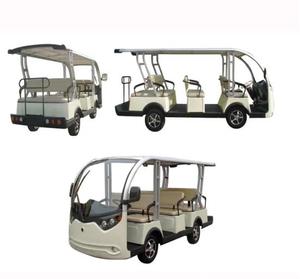 <span class=keywords><strong>Mini</strong></span> autobús turístico eléctrico abierto eléctrico de lujo y autobús de traslado de 8 pasajeros en coche - Product Image 6