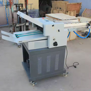 Machine à plier le papier à aspiration entièrement automatique et économique, format A3/A4, 4 peignes, moteur haute précision, 130 m/min - Product Image 3