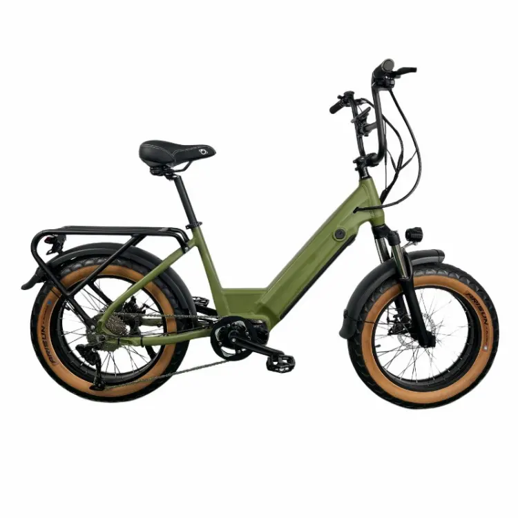 Electric City Bike 500w Langstrecken motor Ebike 20 Zoll Fat Tire E Fahrrad 48v 15ah Versteckte Lithium batterie Elektro fahrrad Zum Verkauf