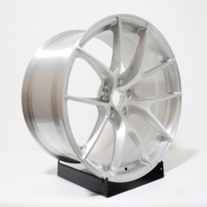 Llantas de plata cepilladas de cinco radios de aleación de aluminio forjado personalizado para automóviles (320/325/330/F30/F30/12/CLS/12/12/2/CLS) - Product Image 2