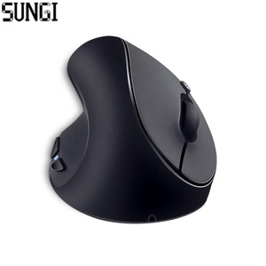 SUNGI S8LD Left Hand <strong>Use</strong> 3 DPI Adjustable <strong>Computer</strong> Optical <strong>Mouse</strong> Vertical Ergonomic <strong>Mice</strong> With Rechargeable Lithium Battery - Product Image 1